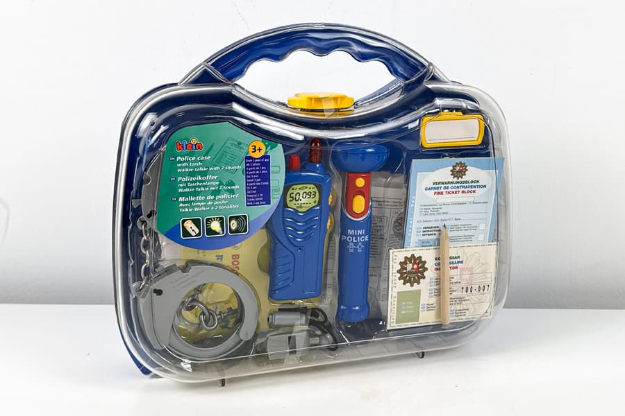 2 Kinder Polizeikoffer Klein